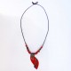 Grand collier lumineux fantaisie rouge