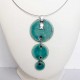 collier trio turquoise