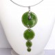 collier trio vert