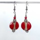 Boucles d'oreilles  graines de feu