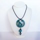 Grand collier rondeur turquoise