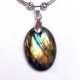 Collier labradorite chic fin et léger