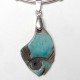 Collier petit poisson turquoise