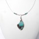 Collier petit poisson turquoise