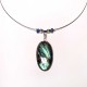 Collier labradorite raffiné et chic