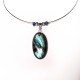 Collier labradorite raffiné et chic