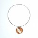 Collier rond tendance chic