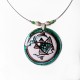 Collier  artisanal décor poisson inspiré du Moyen-âge