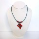 Collier original rouge et noir