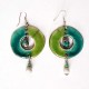 Boucles d'oreilles grandes nature chic