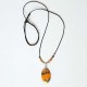 Collier tendance chic en jaspe bourdon - bumble bee