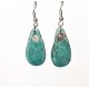 Boucles d'oreilles légèreté turquoise