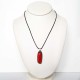 Collier scarabée rouge