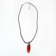 Collier scarabée rouge