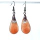 Boucles d'oreilles oranges printemps été