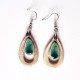 Boucles d'oreilles artisanales grandes gouttes