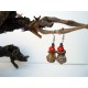 Boucles d'oreilles nature